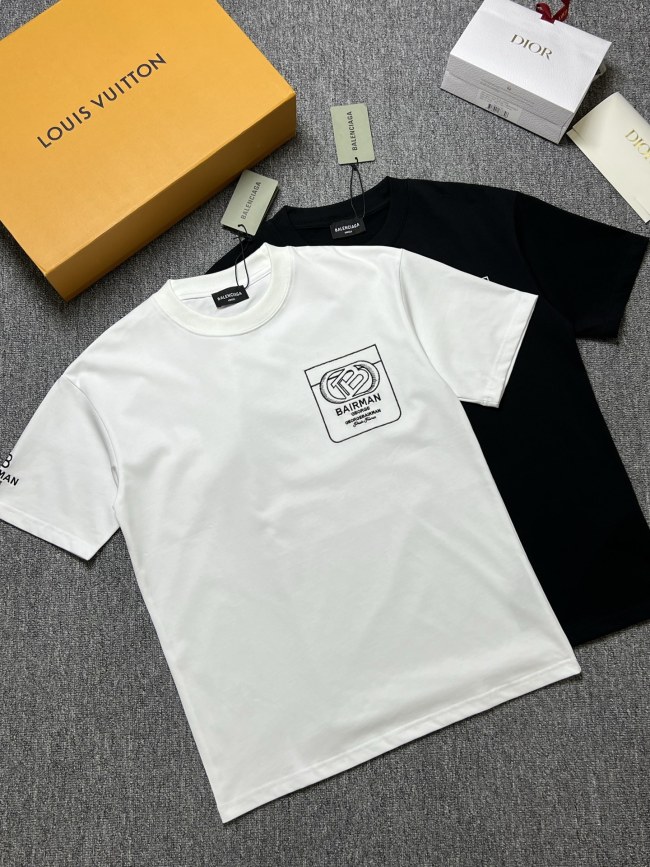 SMCL-4435 High Quality 2026ss Balenciaga 320g Cotton T-shirt