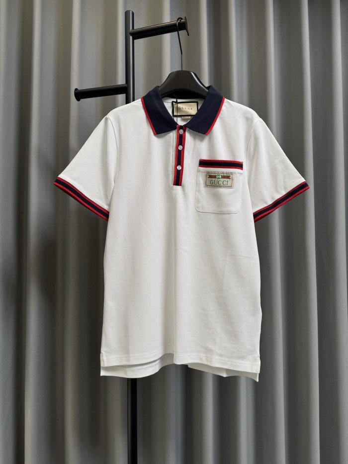 SMCL-4403 High Quality 2026ss GUCCI Knitting Polo-shirt