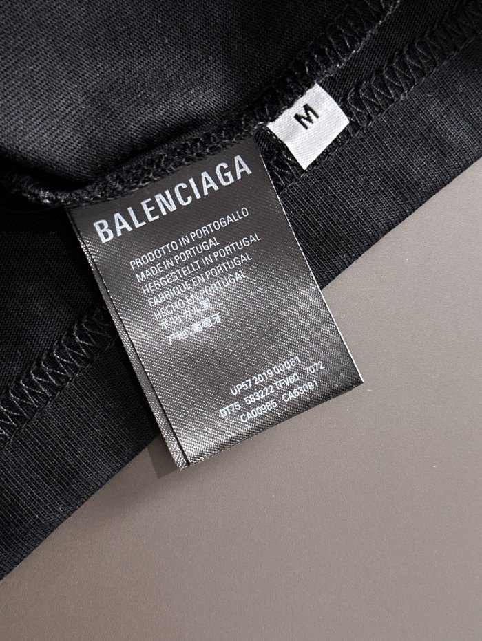 SMCL-4444 High Quality 2026ss Balenciaga 280g Cotton T-shirt