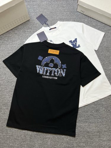 SMCL-4386 High Quality 2026ss Louis Vuitton 280g Cotton T-shirt