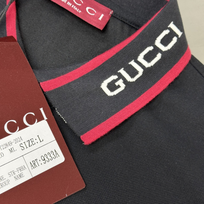 SMCL-4415 High Quality 2026ss GUCCI Knitting Polo-shirt