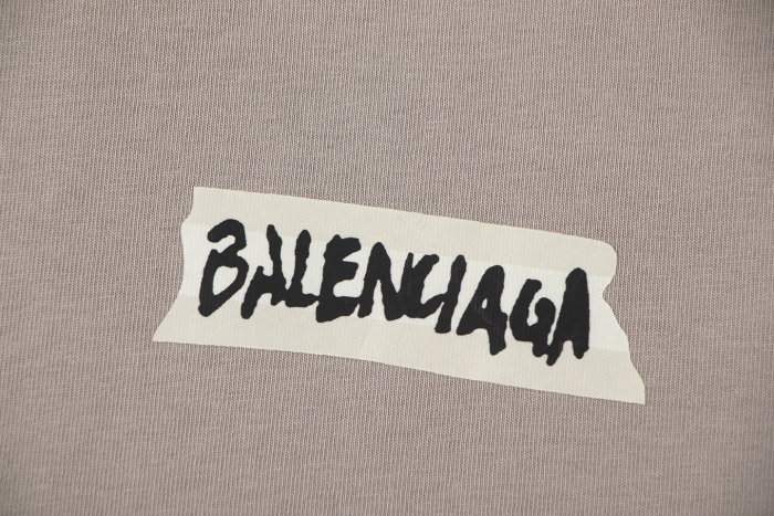 SMCL-4475 High Quality 2026ss Balenciaga 300g Cotton T-shirt