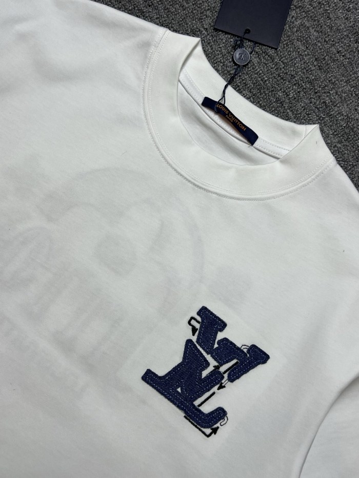 SMCL-4386 High Quality 2026ss Louis Vuitton 280g Cotton T-shirt