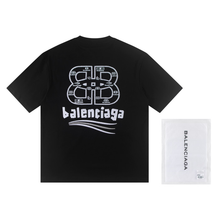 SMCL-4466 High Quality 2026ss Balenciaga 300g Cotton T-shirt