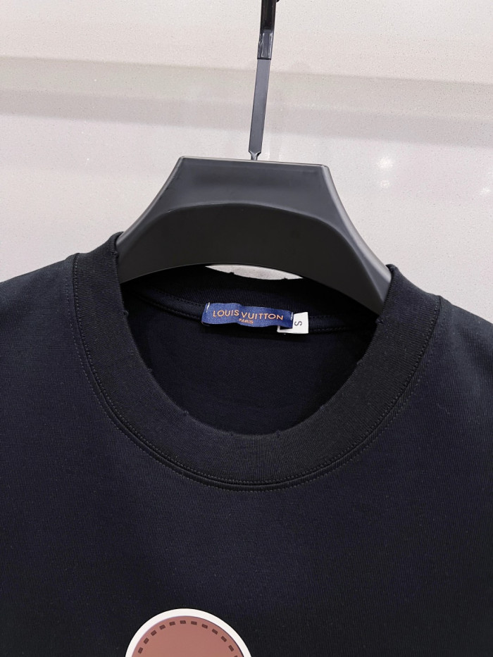 SMCL-4341 High Quality 2026ss Louis Vuitton 280g Cotton T-shirt