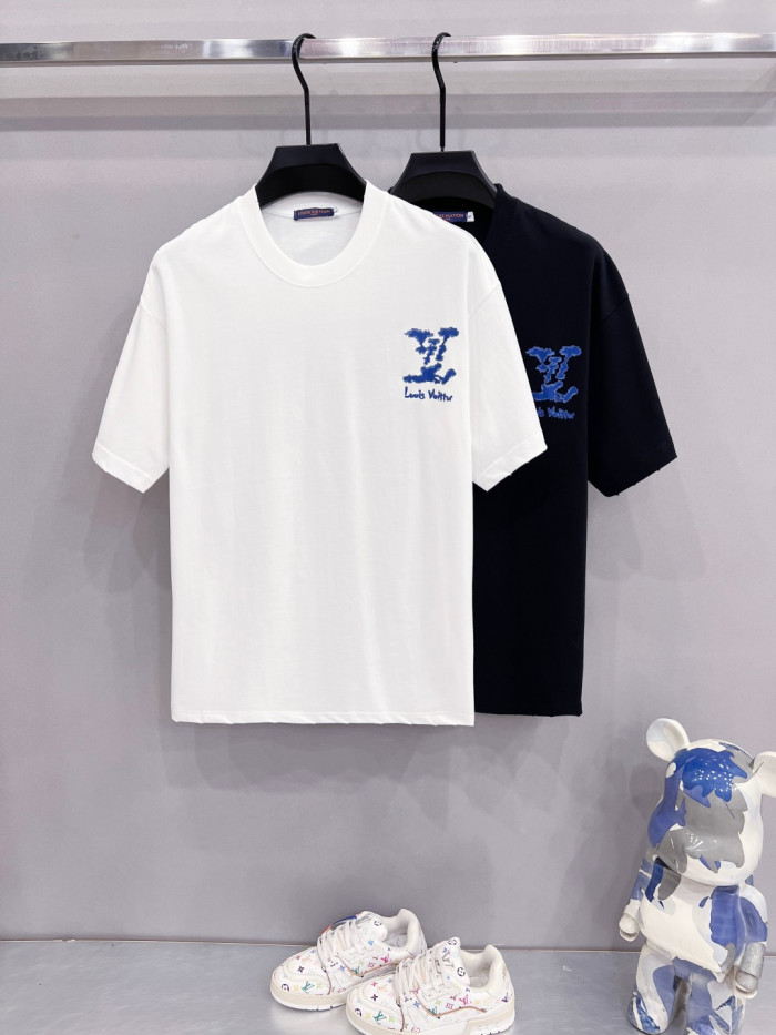 SMCL-4343 High Quality 2026ss Louis Vuitton 280g Cotton T-shirt