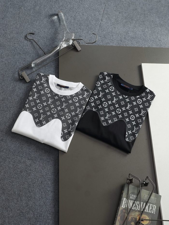 SMCL-4362 High Quality 2026ss Louis Vuitton 280g Cotton T-shirt