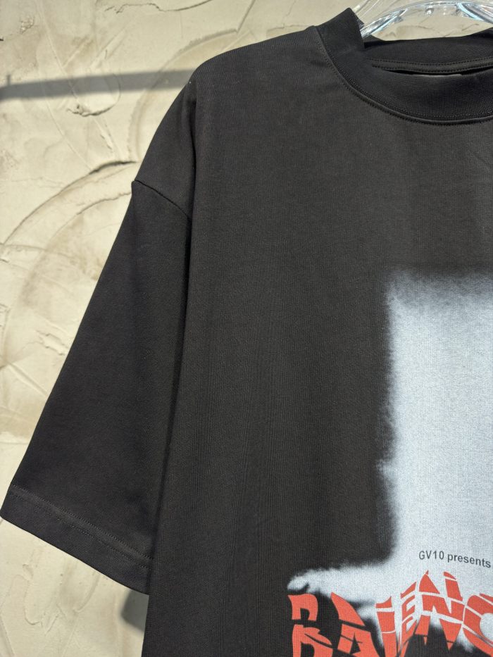 SMCL-4456 High Quality 2026ss Balenciaga 300g Cotton Oversize T-shirt