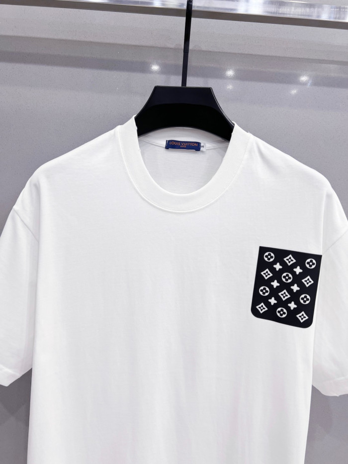 SMCL-4339 High Quality 2026ss Louis Vuitton 280g Cotton T-shirt