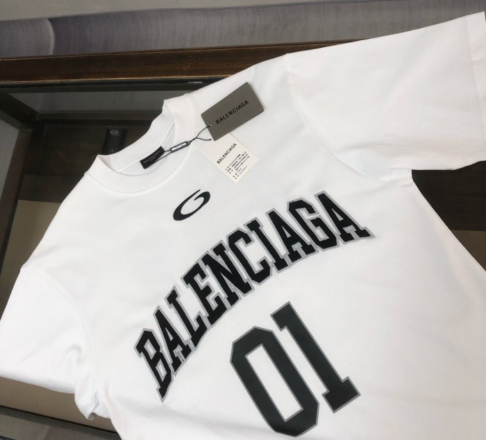 SMCL-4428 High Quality 2026ss Balenciaga 270g Cotton Oversize T-shirt