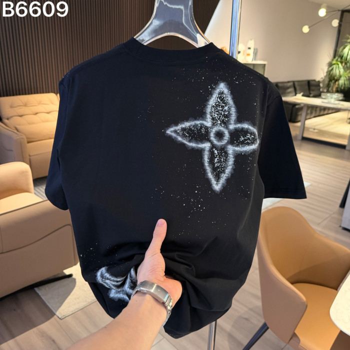 SMCL-4494 High Quality 2026ss Louis Vuitton 280g Cotton T-shirt