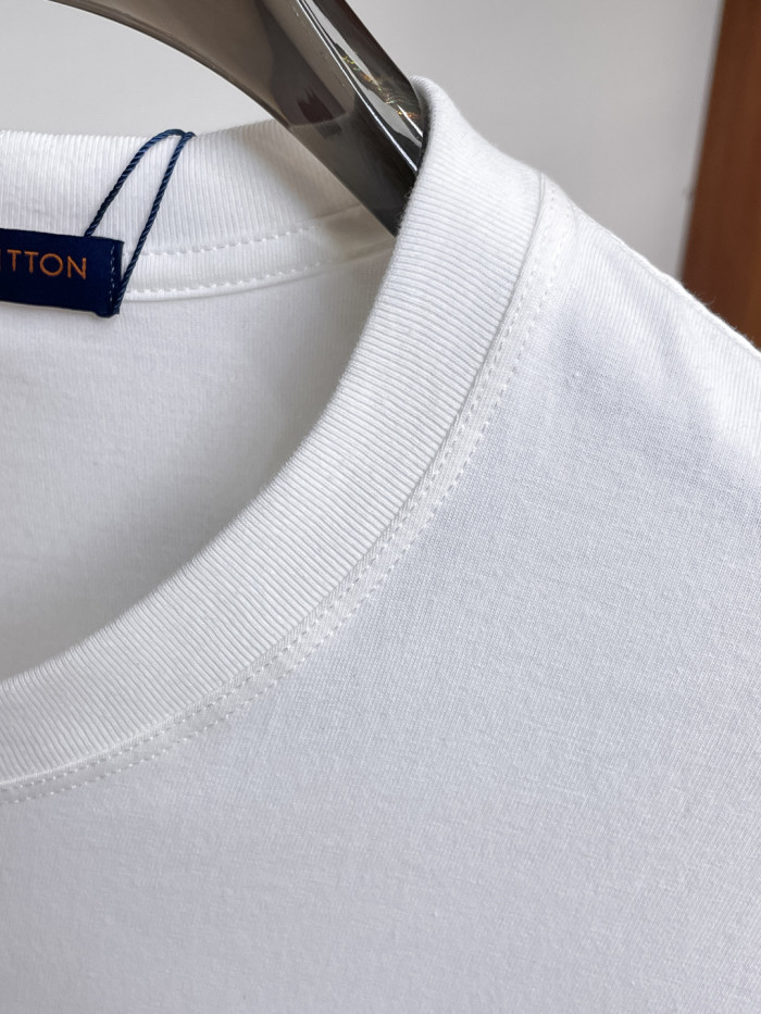 SMCL-4498 High Quality 2026ss Louis Vuitton 270g Cotton T-shirt