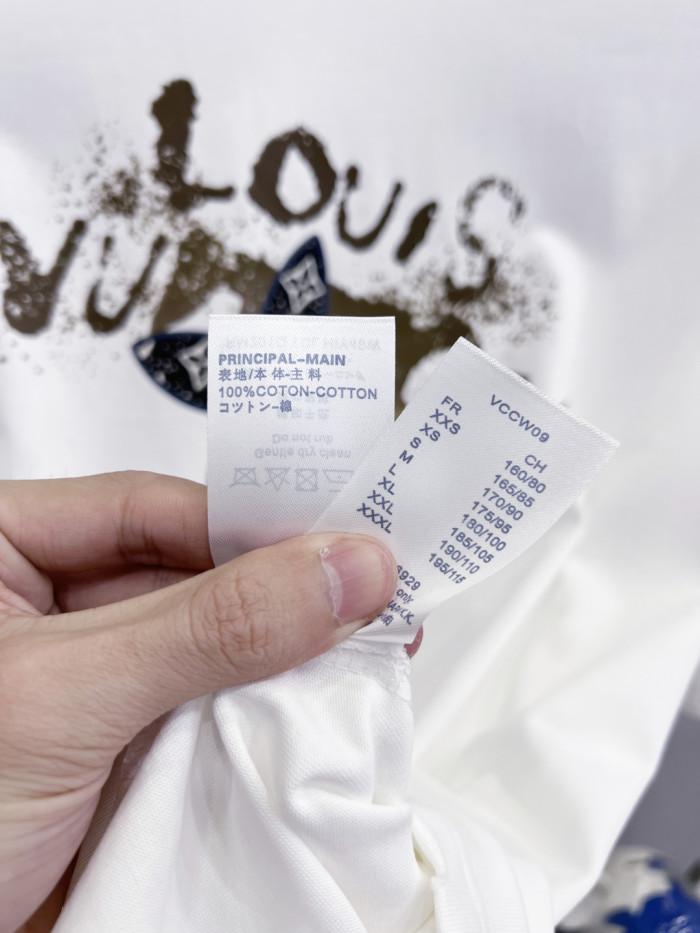 SMCL-4344 High Quality 2026ss Louis Vuitton 280g Cotton T-shirt