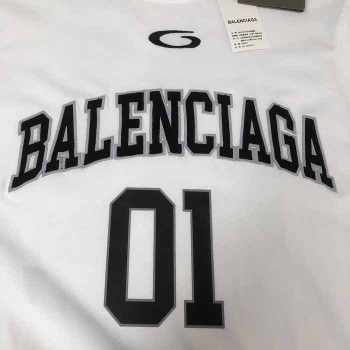 SMCL-4428 High Quality 2026ss Balenciaga 270g Cotton Oversize T-shirt