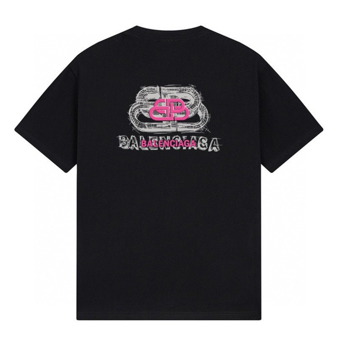 SMCL-4478 High Quality 2026ss Balenciaga 300g Cotton T-shirt