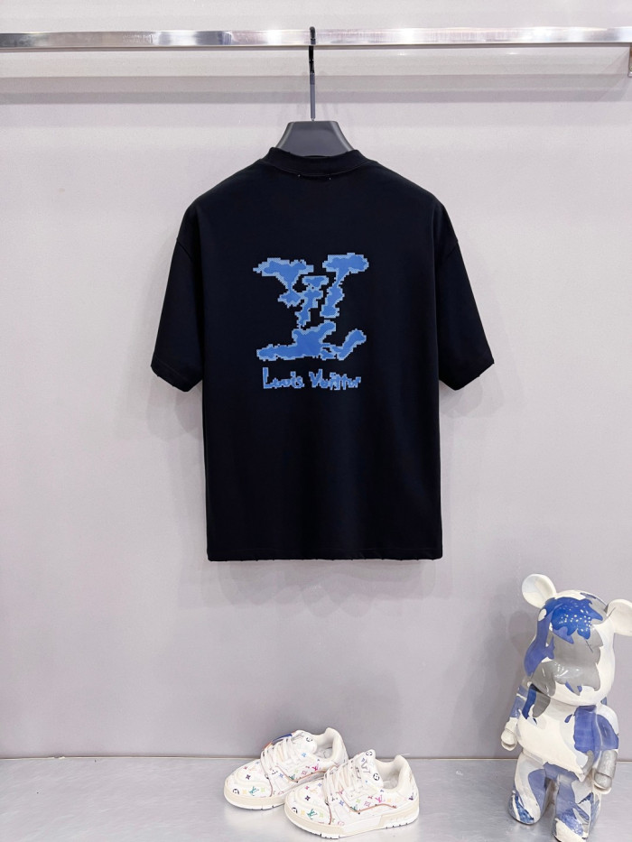SMCL-4343 High Quality 2026ss Louis Vuitton 280g Cotton T-shirt