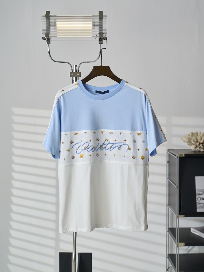 SMCL-4351 High Quality 2026ss Louis Vuitton 280g Cotton T-shirt