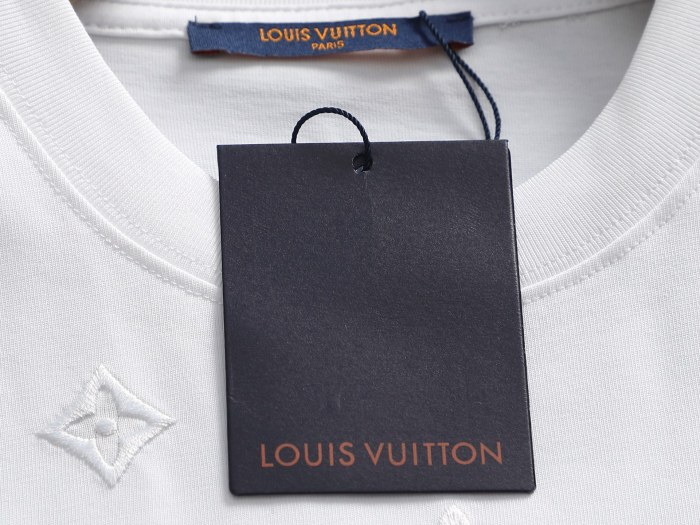 SMCL-4360 High Quality 2026ss Louis Vuitton 280g Cotton T-shirt