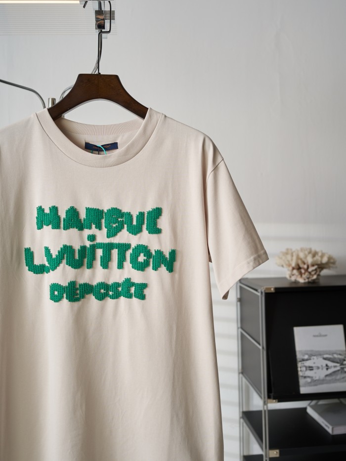 SMCL-4350 High Quality 2026ss Louis Vuitton 280g Cotton T-shirt