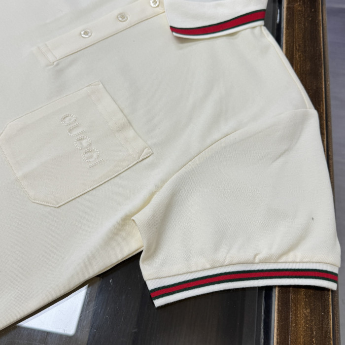 SMCL-4416 High Quality 2026ss GUCCI Knitting Polo-shirt
