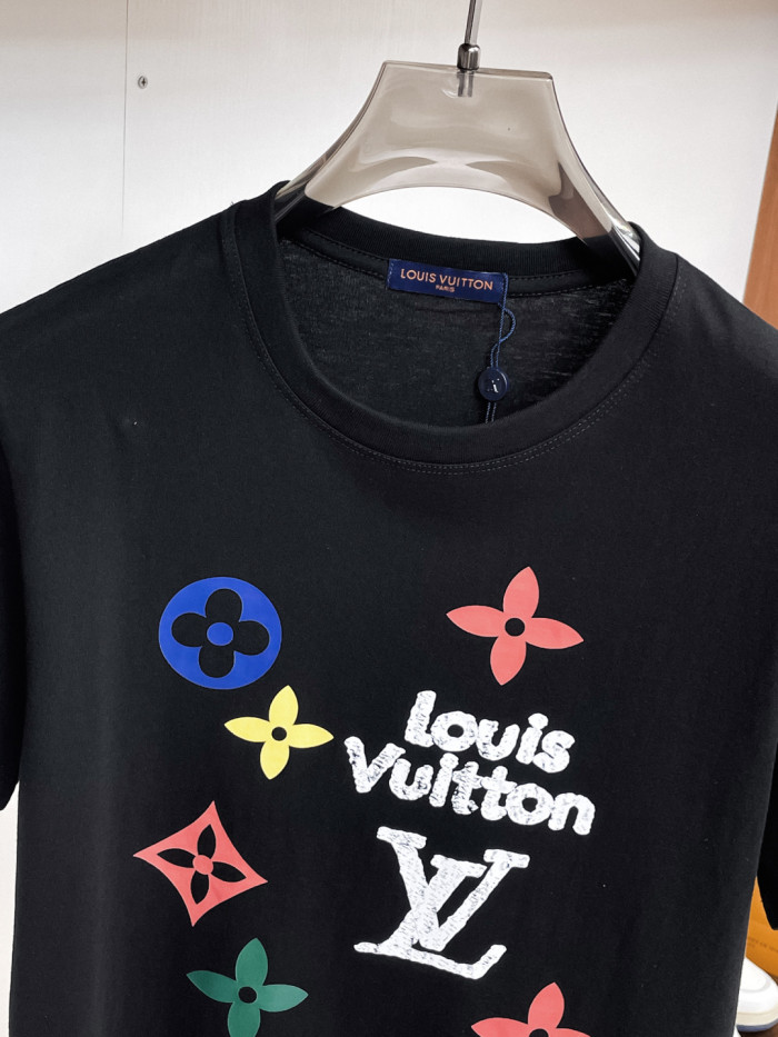 SMCL-4497 High Quality 2026ss Louis Vuitton 270g Cotton T-shirt