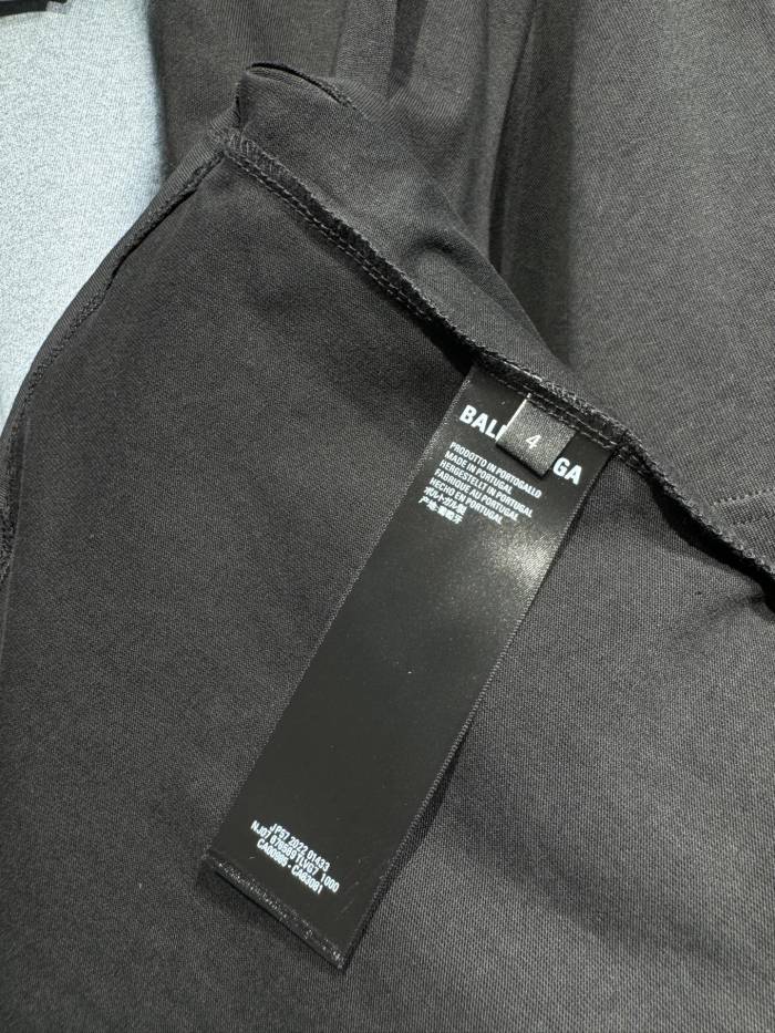 SMCL-4456 High Quality 2026ss Balenciaga 300g Cotton Oversize T-shirt