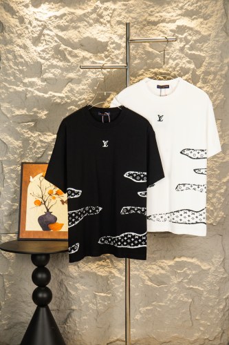 SMCL-4388 High Quality 2026ss Louis Vuitton 280g Cotton T-shirt