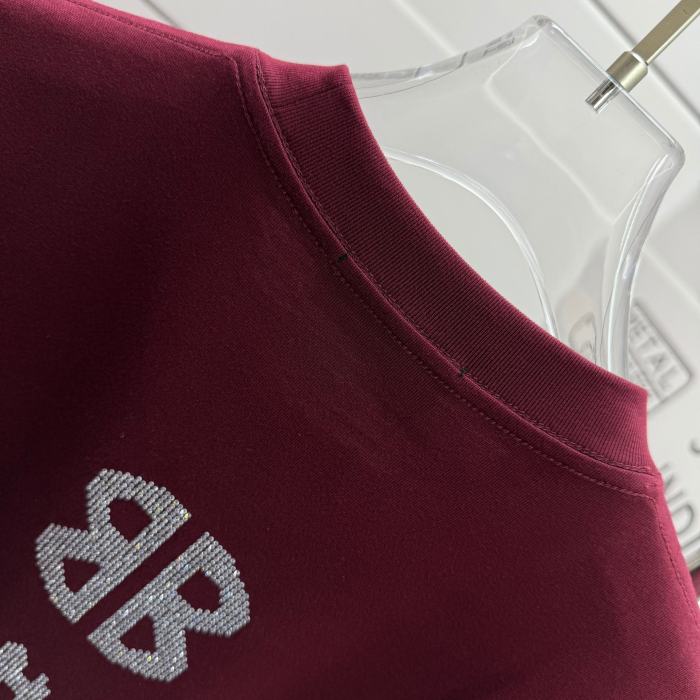SMCL-4441 High Quality 2026ss Balenciaga 280g Cotton T-shirt