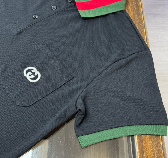 SMCL-4412 High Quality 2026ss GUCCI Knitting Polo-shirt