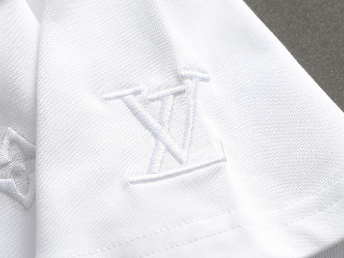SMCL-4360 High Quality 2026ss Louis Vuitton 280g Cotton T-shirt