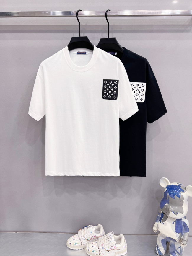 SMCL-4339 High Quality 2026ss Louis Vuitton 280g Cotton T-shirt