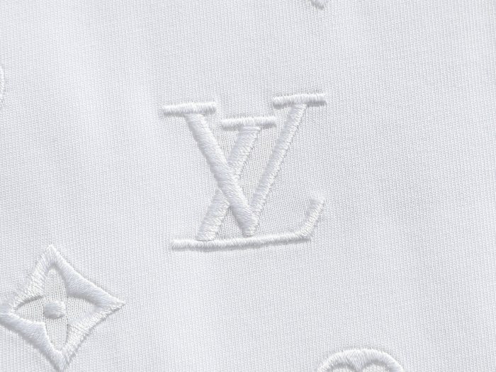SMCL-4360 High Quality 2026ss Louis Vuitton 280g Cotton T-shirt