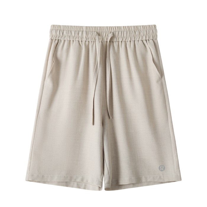 SMCL-4507 High Quality Lululemon Light and Thin Ice Feeling Men's Shirt+ Shorts Set