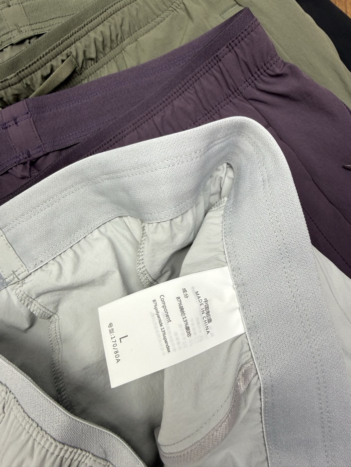 SMCL-4536 High Quality Lululemon Light and Thin Ice Feeling Shorts