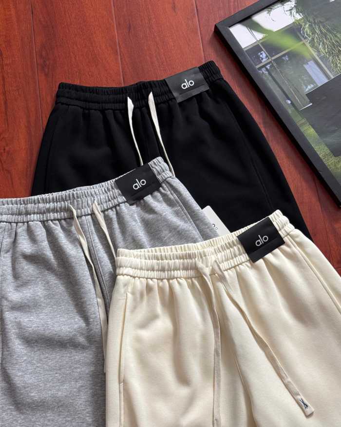 SMCL-4626 High Quality ALO Yoga Cotton Light and Thin Ice Feeling Shorts