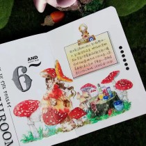 sale 【MOODTAPE】マスキングテープ 菇菇林中屋--pet 10m