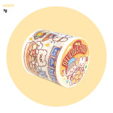 7月中発送【molinta】マステ molinta 小小阿卓美食行