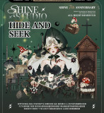 【shine】マスキングテープ hide and seek 烫红金 10m