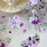 【壹洱】マステ 【紫熏】轻复古和纸胶带