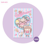 6月中発送【molinta】マステ molinta 小小阿卓彩虹穿搭