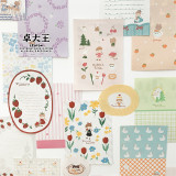 6月下発送【molinta】シール ノート molinta 色彩的礼物 美丽回忆