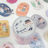 6月下発送【molinta】シール ノート molinta 色彩的礼物 美丽回忆