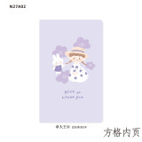 6月下発送【molinta】シール ノート molinta 色彩的礼物 美丽回忆