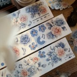 【壹洱ーyier】マスキングテープ 莫蓝