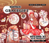 【studiovi】マスキングテープ GraceGift
