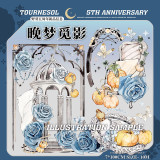 【野葵】マステ 晚梦觅影 贝壳光