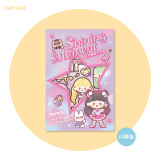 6月中発送【molinta】マステ molinta 小小阿卓彩虹穿搭