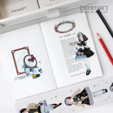 【MOODTAPE】マスキングテープ 月半玫瑰小夜曲 10m