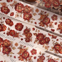 4月下発送【小白家】マステ 蜀葵 6M