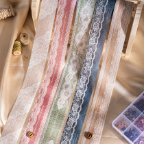 4.24〆【美好的一天】maskingtape マステ 蕾丝布纹